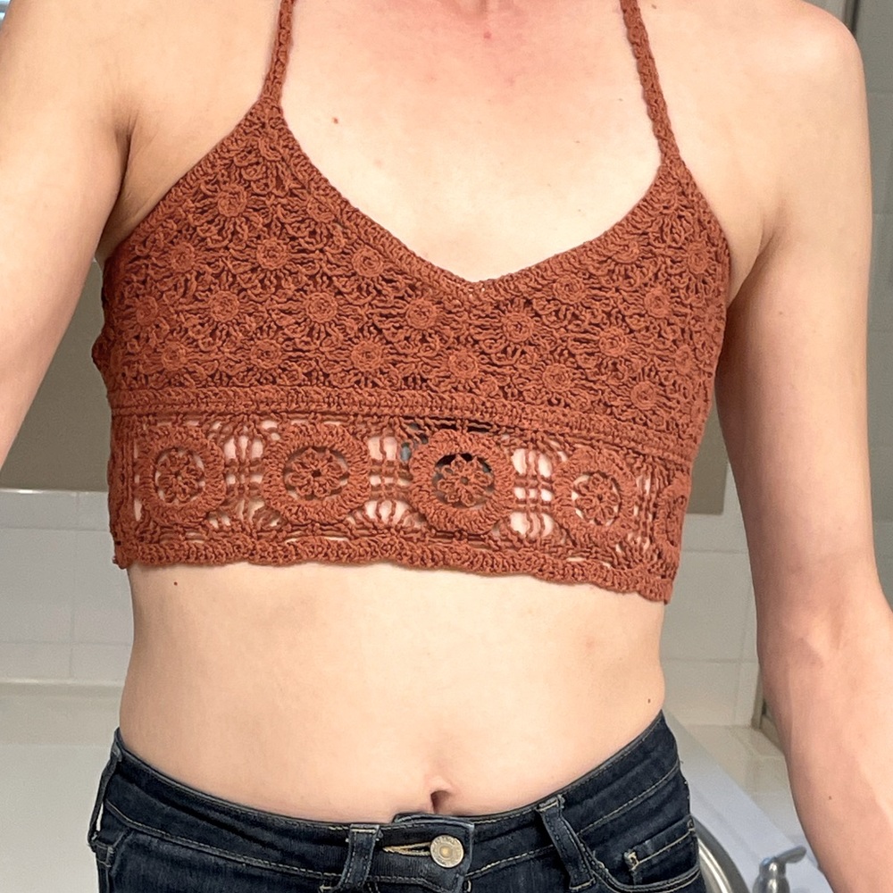Free People Sydney Crochet Bralette